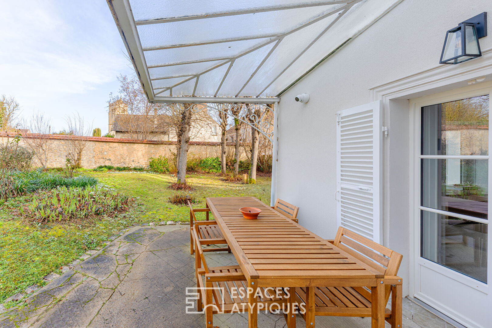 L&rsquo;Élégance Mansart et son Jardin de pierre ; Coeur Historique de Maule