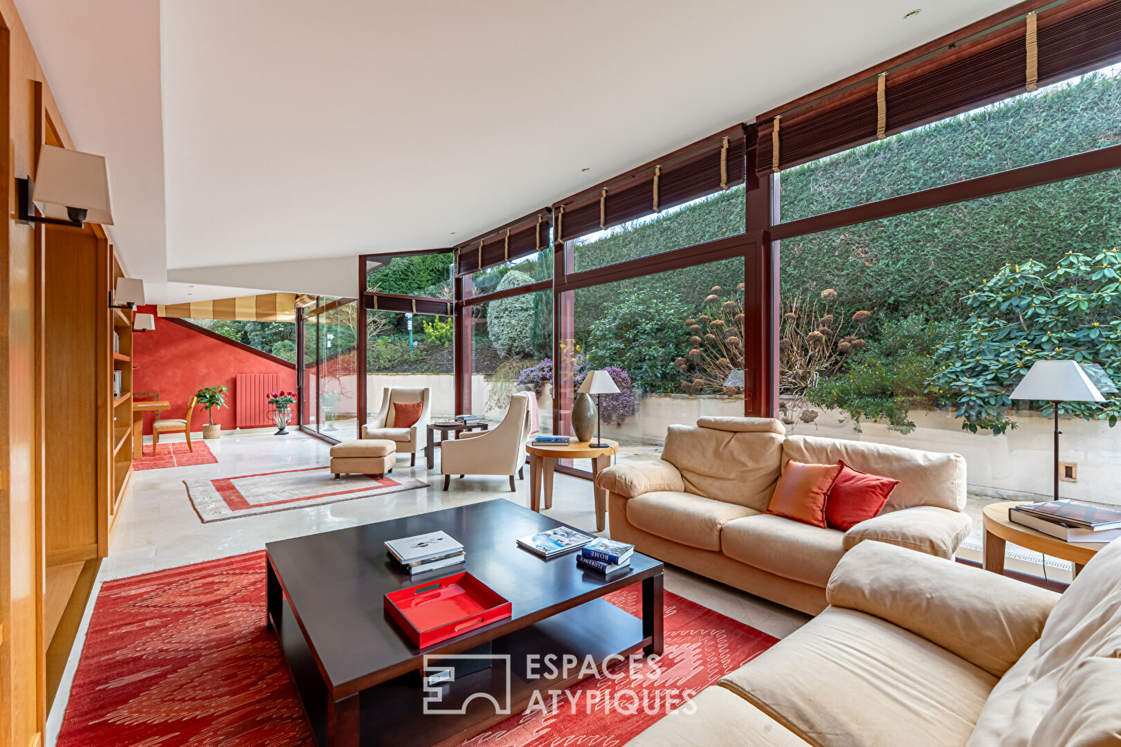 Maison d&rsquo;Architecte dans son écrin de verdure