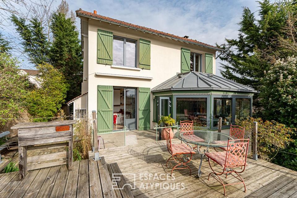 Maison de caractère sur les hauteurs d'Orgeval