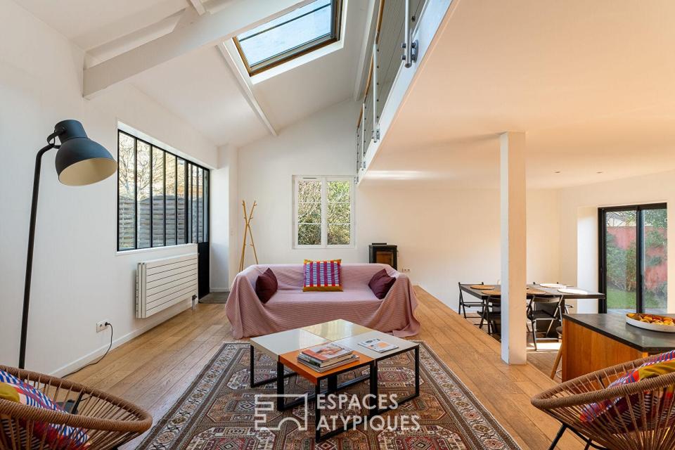 Maison-Atelier avec terrasse et jardin proche Saint Germain