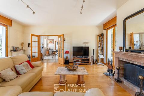 Maison d&rsquo;architecte avec vue panoramique sur la vallée de la Seine