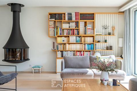Maison lumineuse avec vue et jardin bucolique à Saint-Germain en Laye