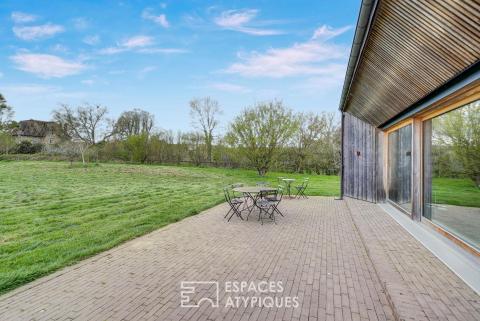 Maison d&rsquo;architecte passive en pleine nature