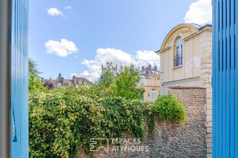Duplex à Mantes : Comme une maison en coeur historique