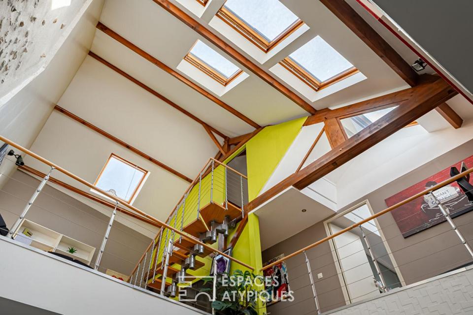 Loft rénové sur les hauteurs d'Orgeval