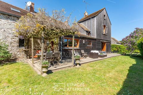Ancien corps de ferme plein de cachet aux portes de Rambouillet
