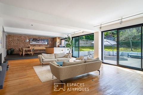 Esprit loft et vie « dedans-dehors » au coeur de Viroflay