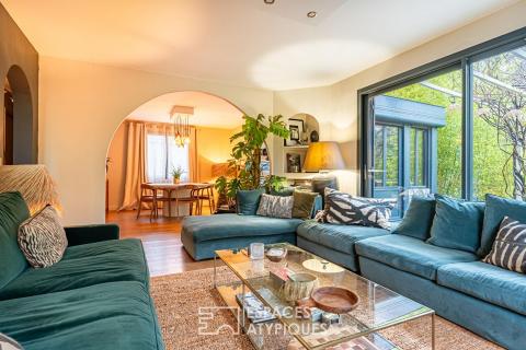 Magnifique maison avec piscine et vue exceptionnelle à Dampierre-en-Yvelines