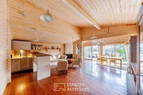 Charmant Chalet 100 m² sur l&rsquo;Île Verte : Bord de Seine, Grand Bras