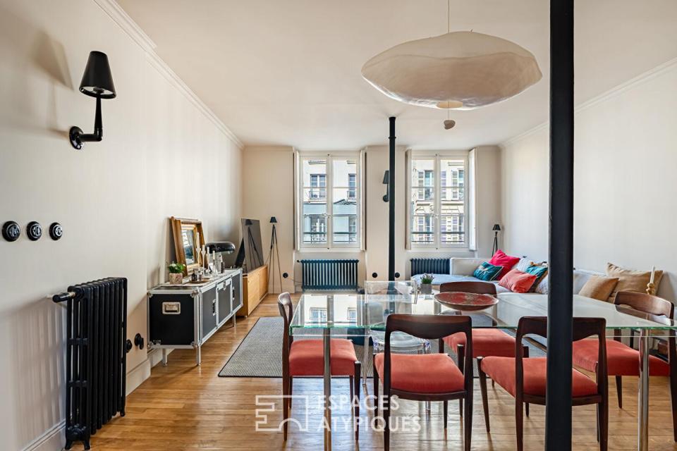 Volumes décloisonnés et cachet intemporel : un esprit loft à la versaillaise