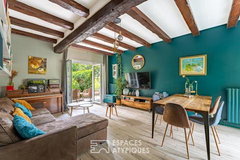 Ancienne grange rénovée « QUARTIER LA CHAINE » -97 m² ( parcelle de 372 m²)