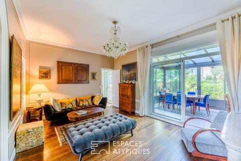 Historic Art Nouveau villa with garden and artist’s studio in the heart of Mantes la Jolie
