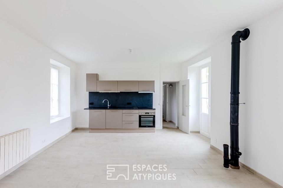 Appartement lumineux avec balcon au coeur de Bonnelles