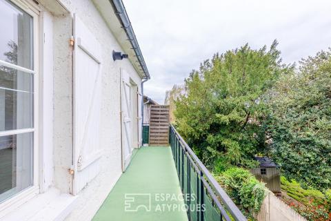 Appartement lumineux avec balcon au coeur de Bonnelles