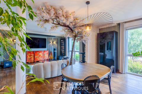Loft with a view of the Seine, 90 m2, in Conflans-Sainte-Honorine