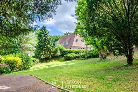 Propriété rénovée avec maison de gardien au coeur du Vexin
