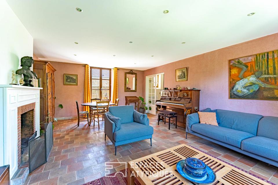 Une maison de pierre au charme intemporel, entre nature et authenticité
