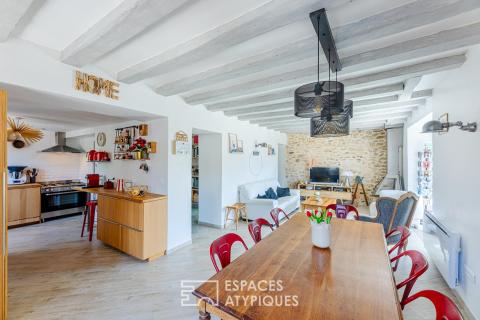 Le cachet de la meulière sublimé par une rénovation soignée, au coeur de la Vallée de Chevreuse
