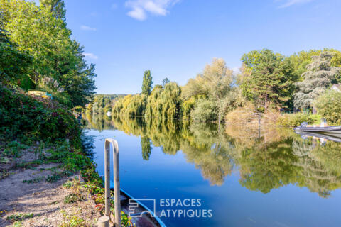 Havre de paix : maison sur île privée et gardiennée