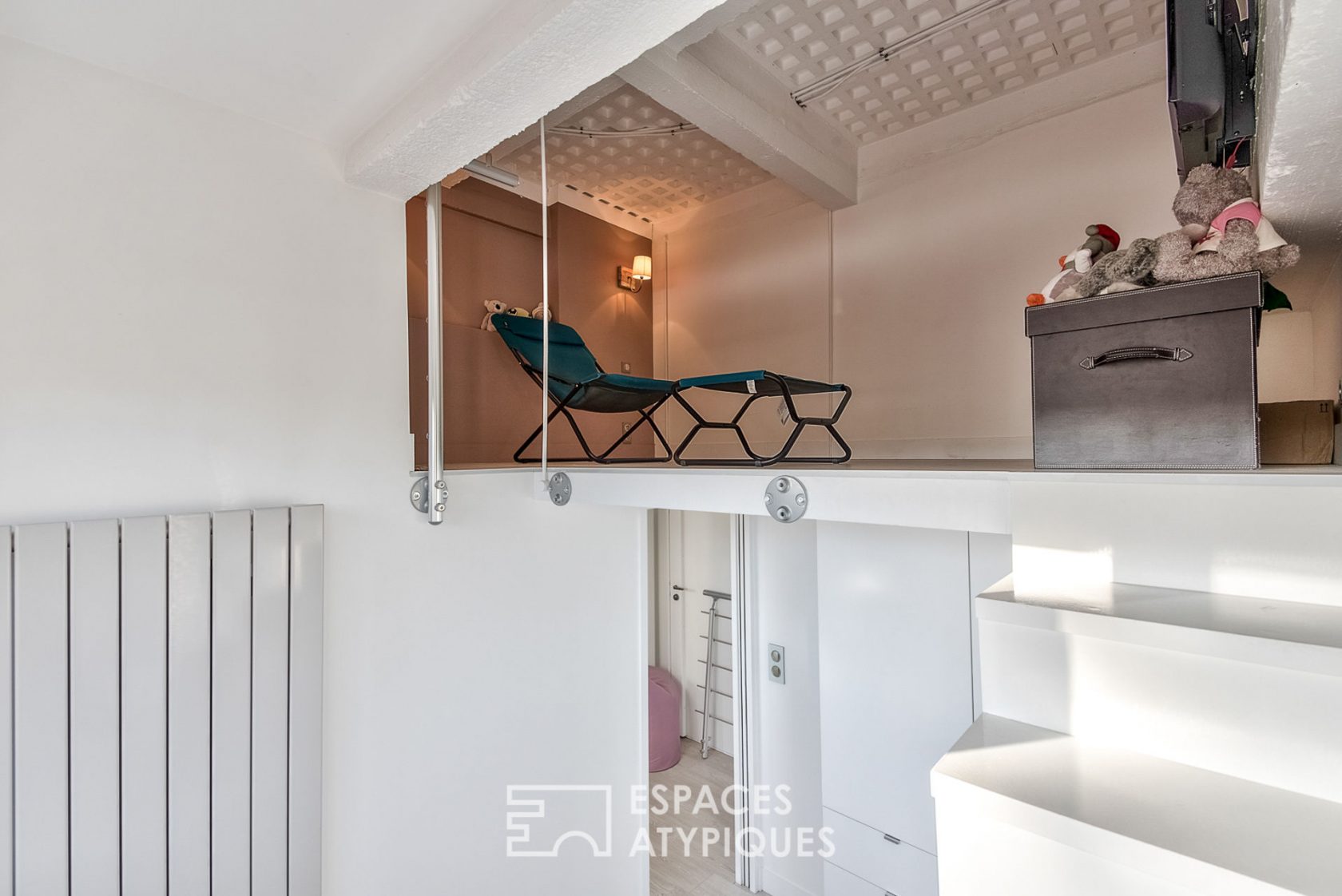 Duplex contemporain avec toit-terrasse