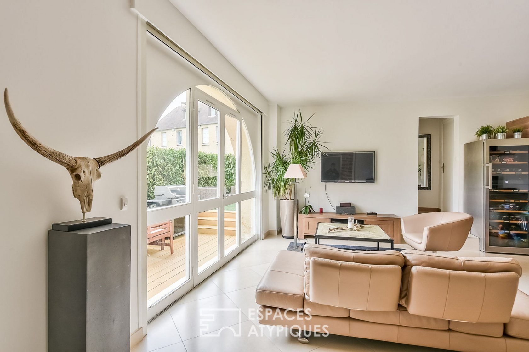 Appartement avec terrasse dans un ancien corps de ferme