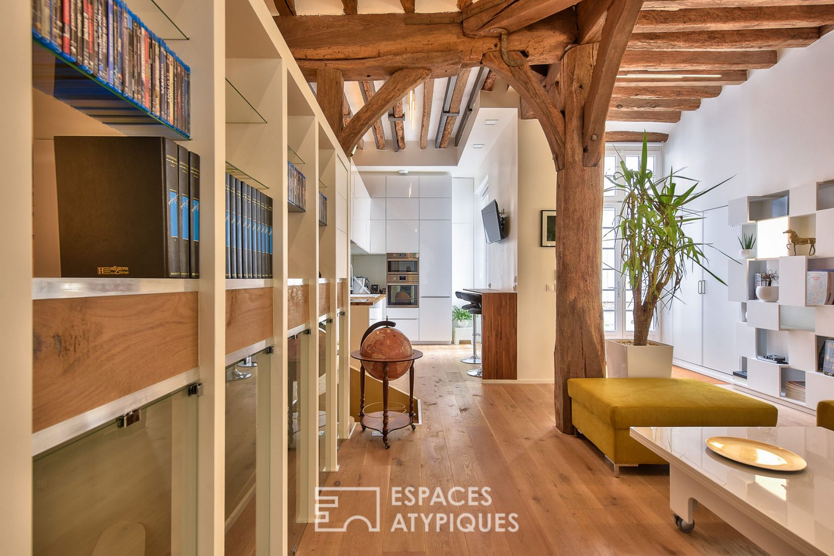 LOFT ATYPIQUE D’ARCHITECTE DANS UNE ANCIENNE ECURIE