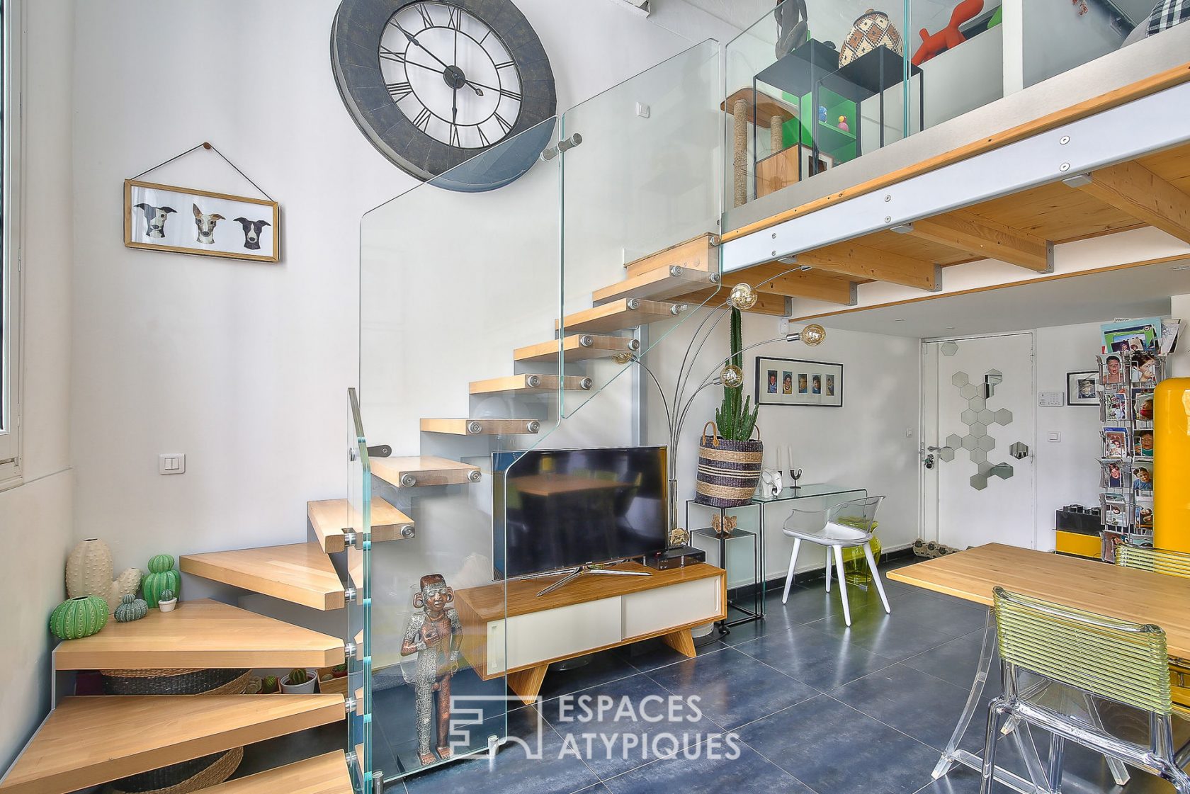 Loft de conception originale et astucieuse