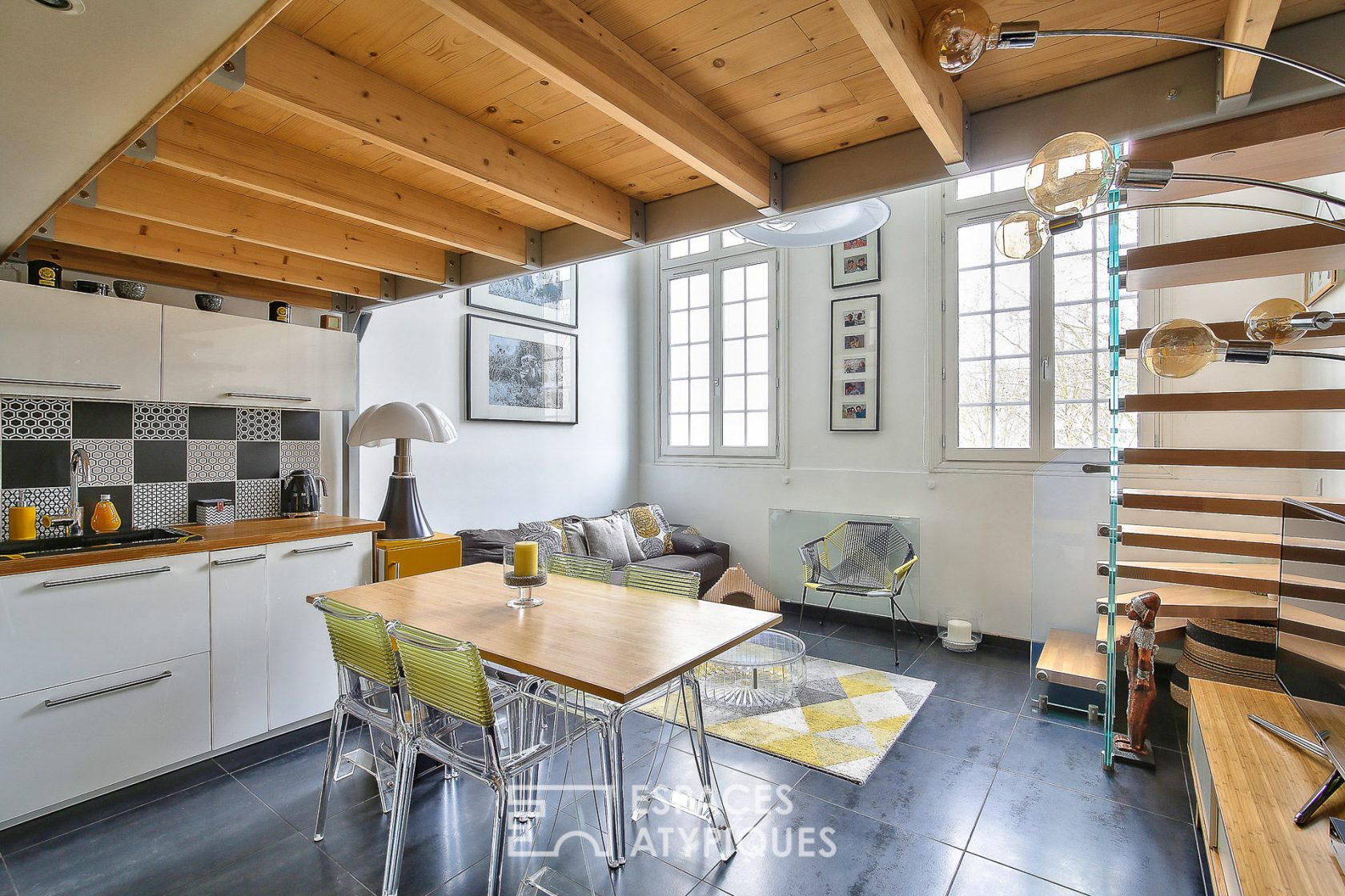 Loft de conception originale et astucieuse