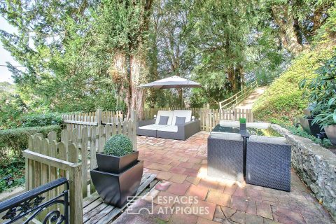 Duplex en dernier étage avec jardin