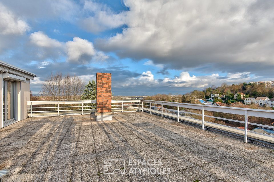 78160 MARLY LE ROI - Duplex terrasse avec vue - Réf. 2661