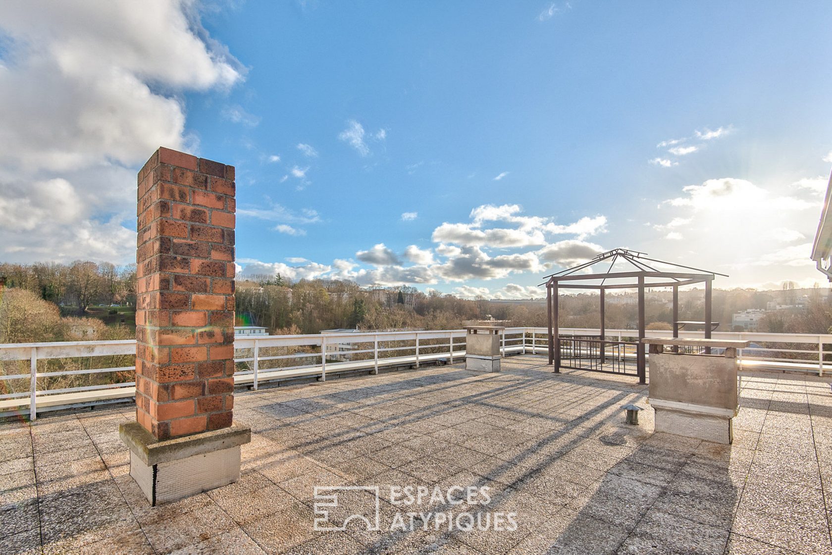 Duplex terrasse avec vue