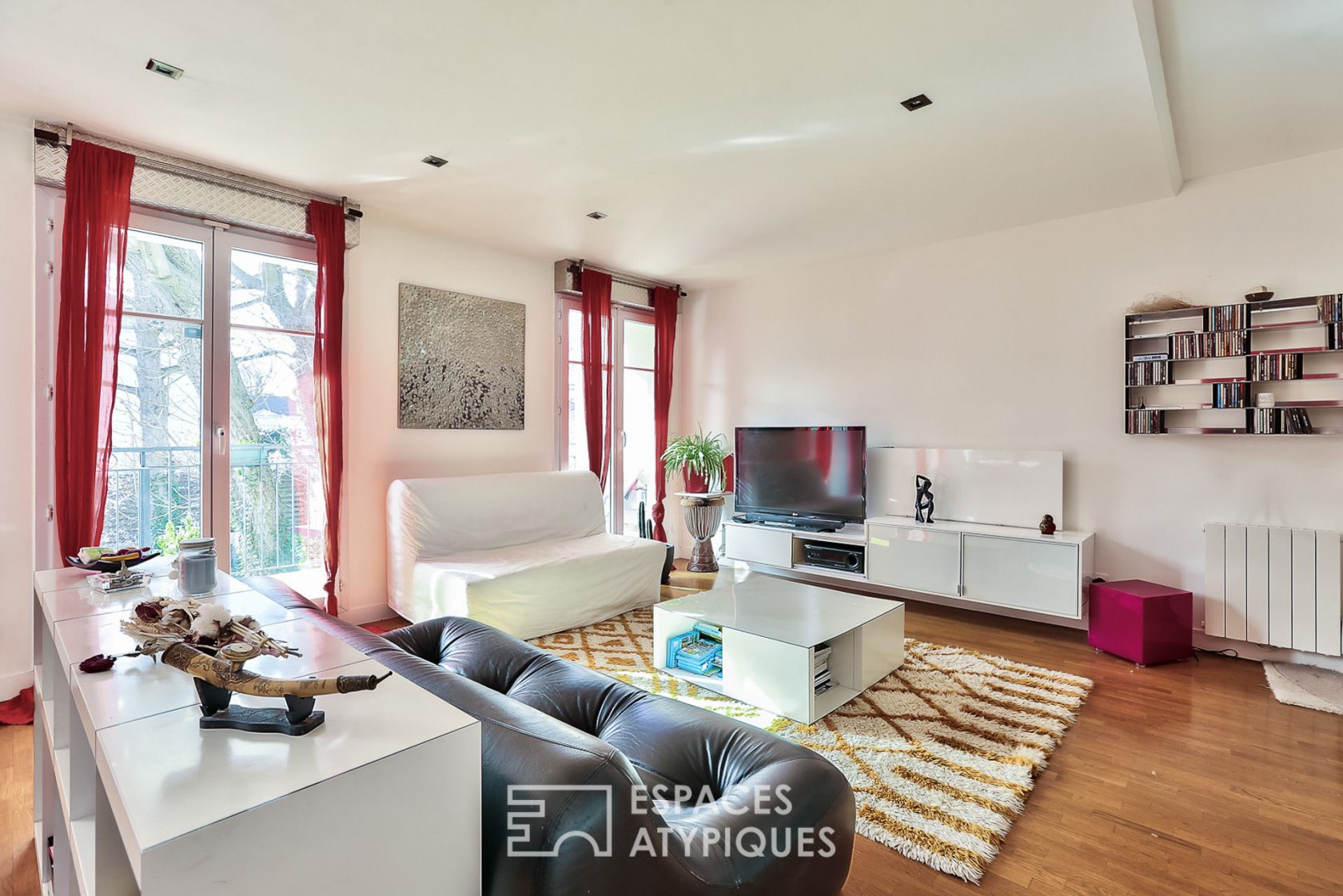 Appartement lumineux sur verdure