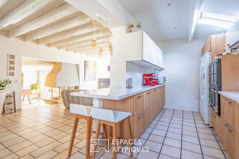 Maison familiale dans le centre de Plaisir