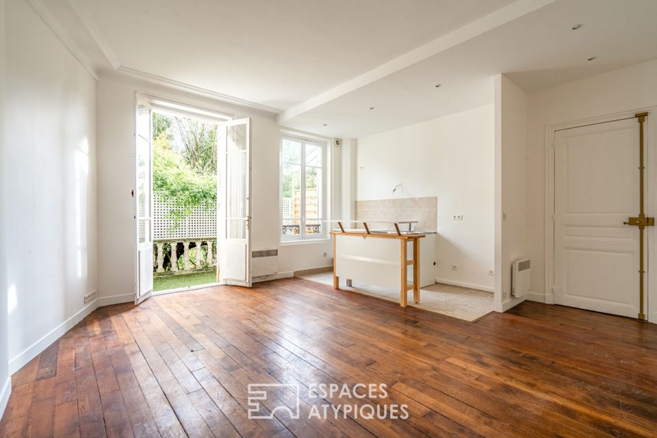 Appartement  avec terrasse et son jardin hyper centre de Saint Germain