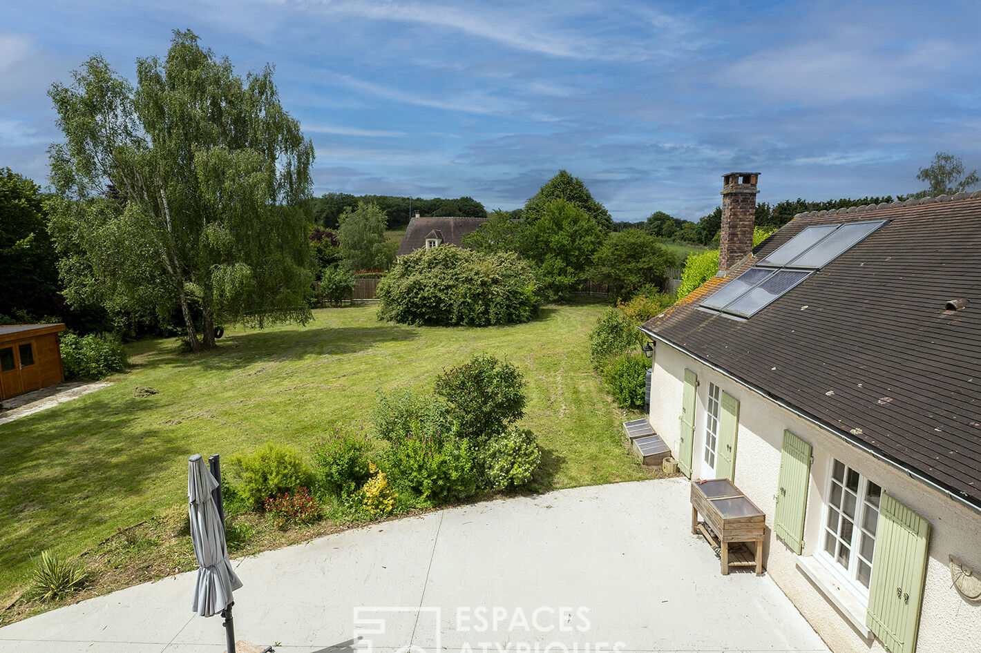 Maison familiale au calme et entourée de verdure à 10 minutes de Rambouillet