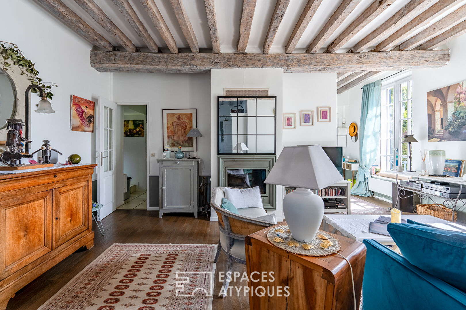 Appartement de charme dans un hôtel particulier entouré de son parc