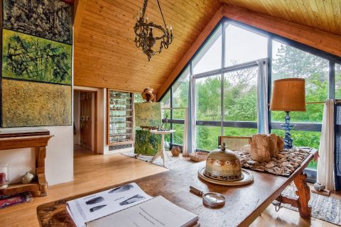 Bright house with a view