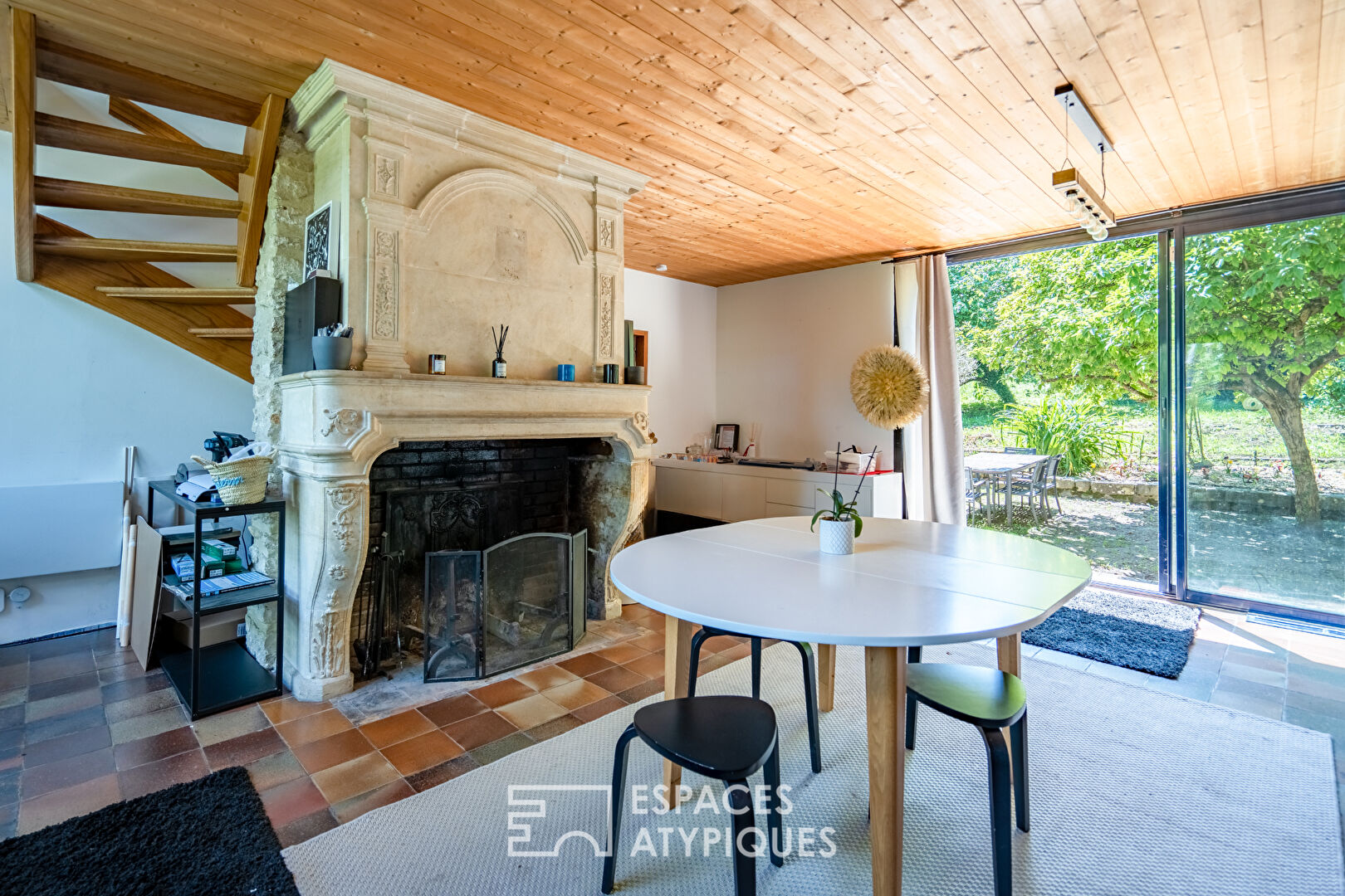 Bright house with a view