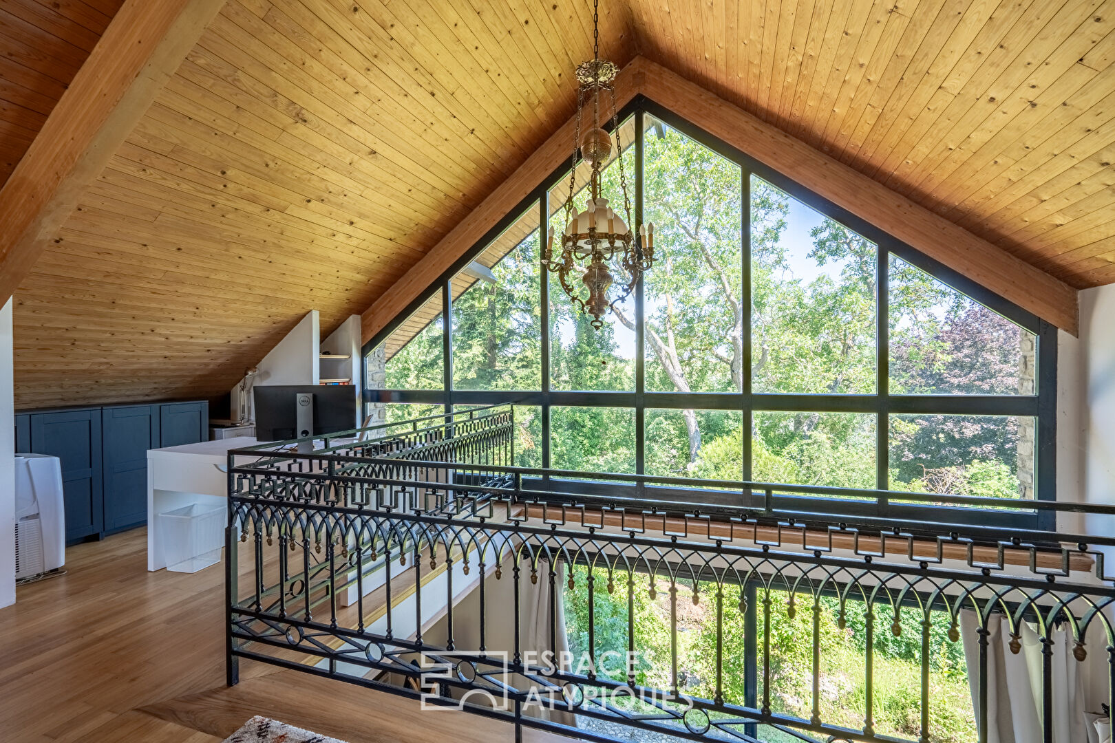 Bright house with a view