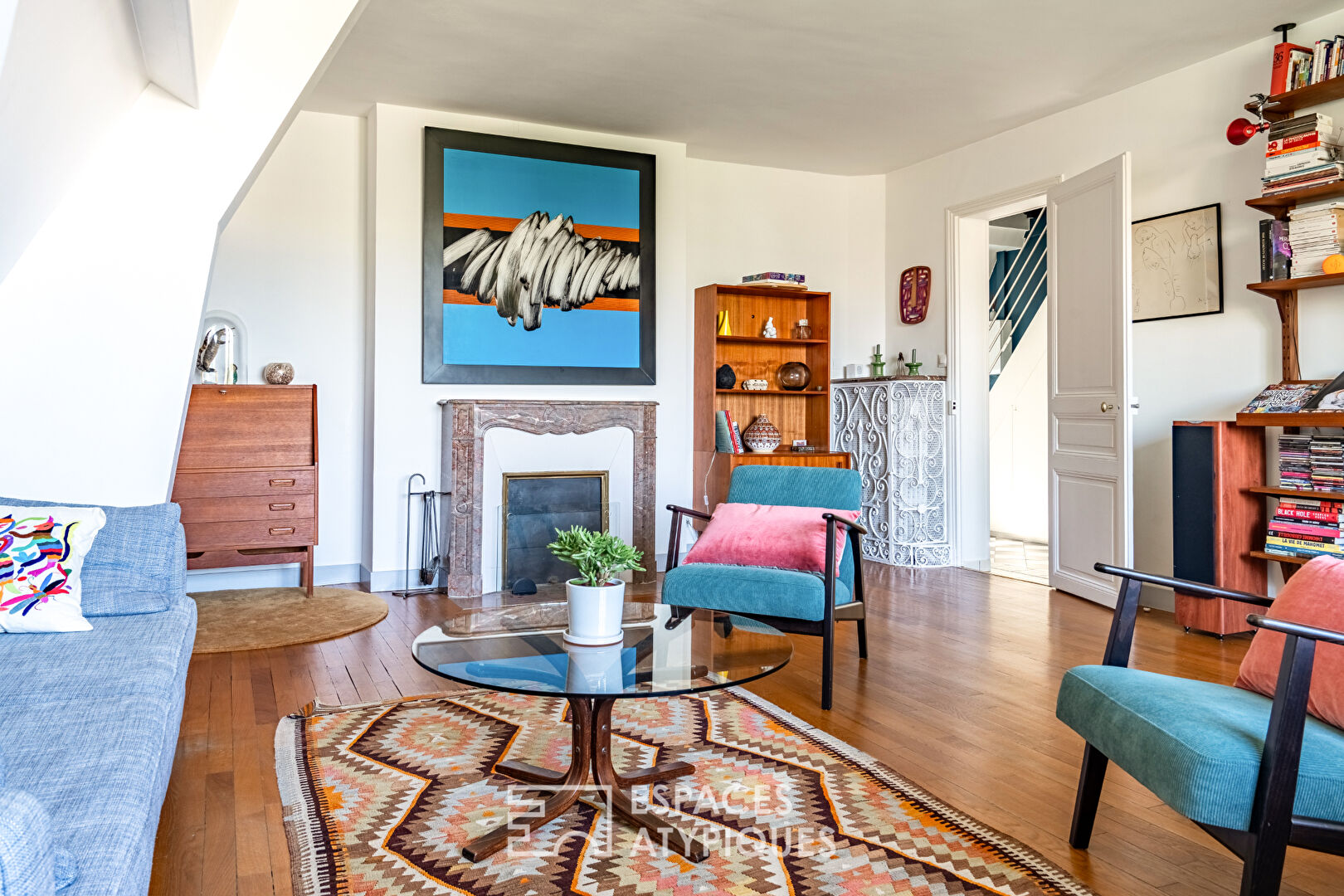 Furnished duplex in remarkable house in Vésinet