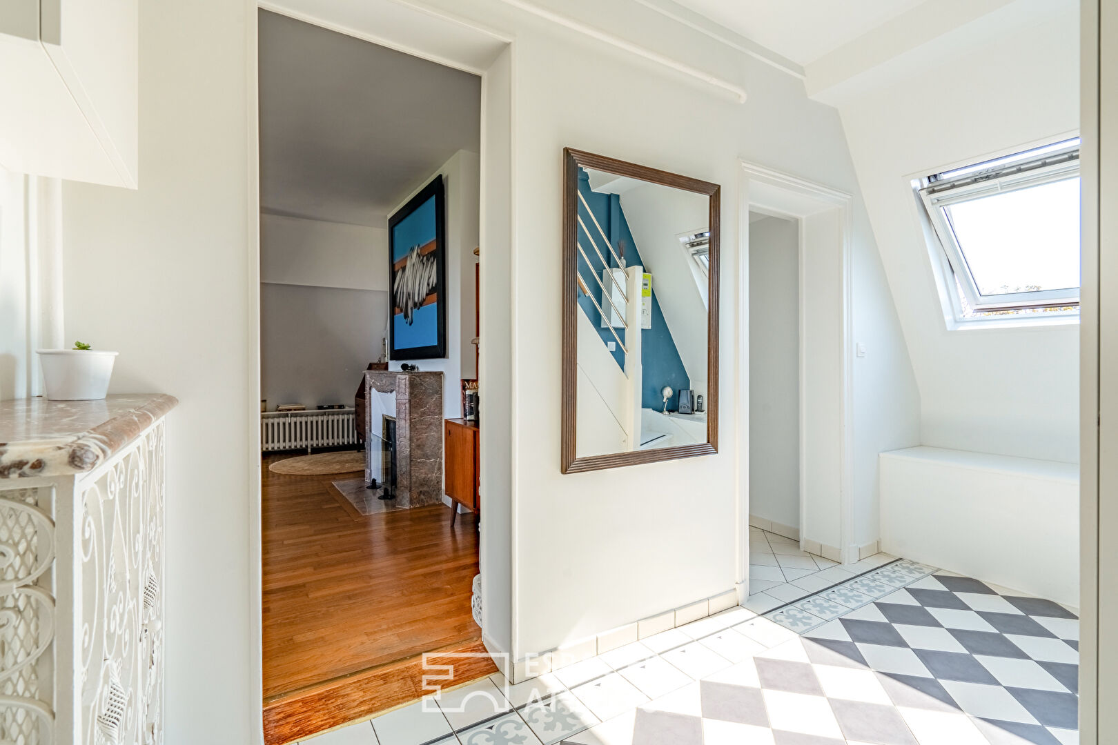 Furnished duplex in remarkable house in Vésinet