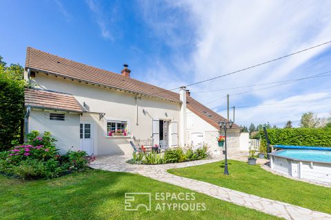 Charming old house tastefully renovated near Bréval