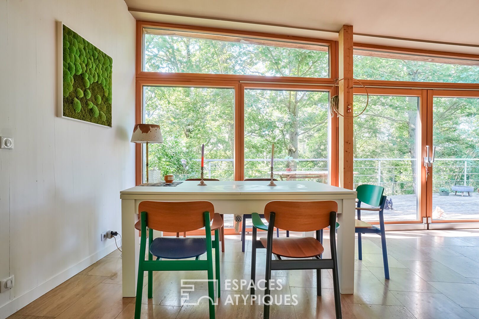 “Passive” A-rated architect-designed house, nestled in its wooded garden