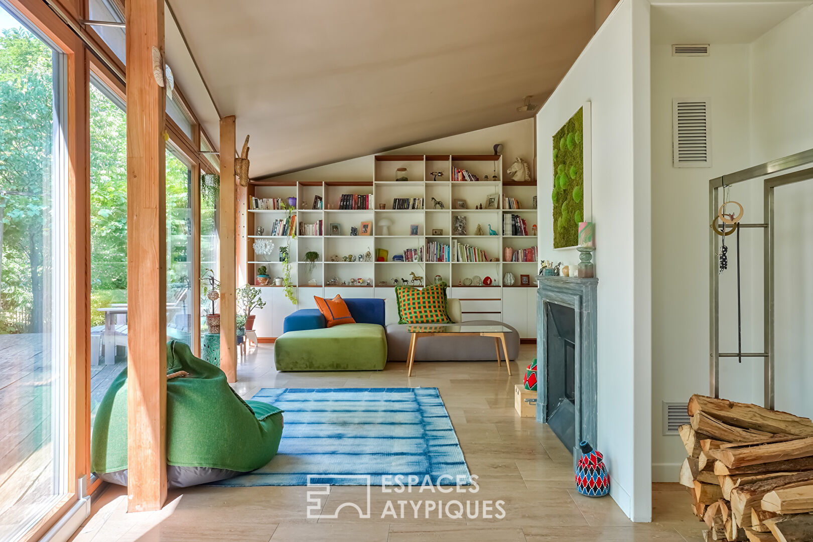 “Passive” A-rated architect-designed house, nestled in its wooded garden