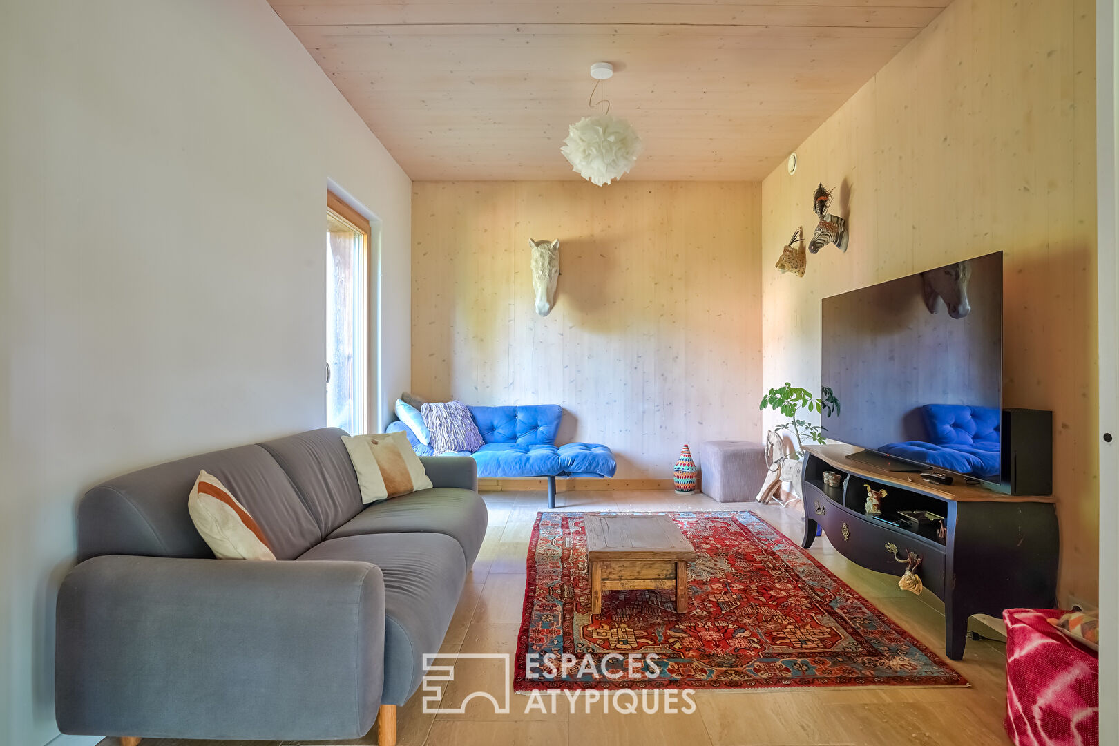 “Passive” A-rated architect-designed house, nestled in its wooded garden