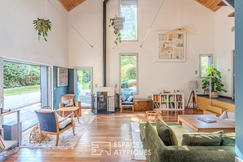 Wooden architect’s house