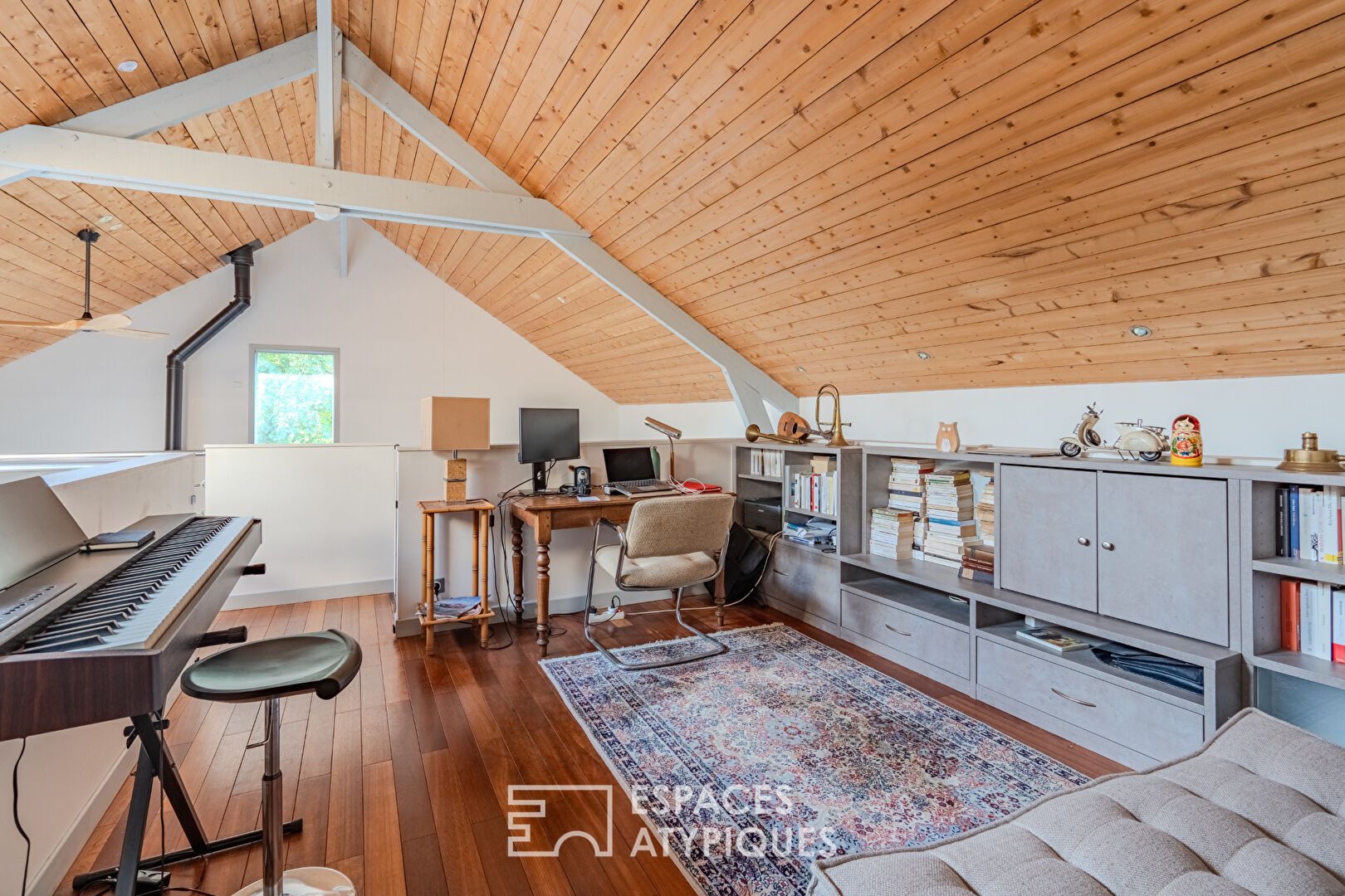 Wooden architect’s house