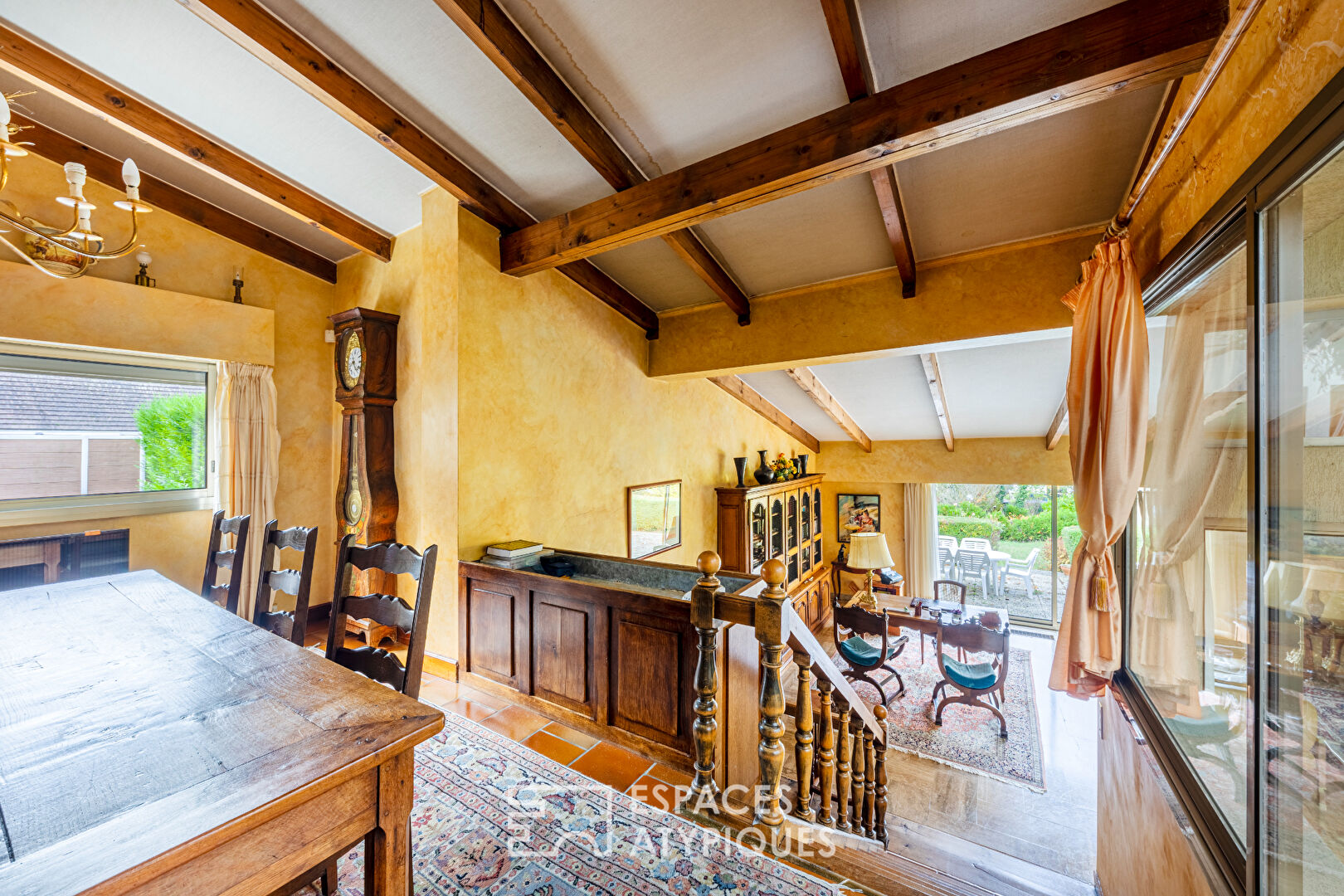 Architect’s house with interior patio
