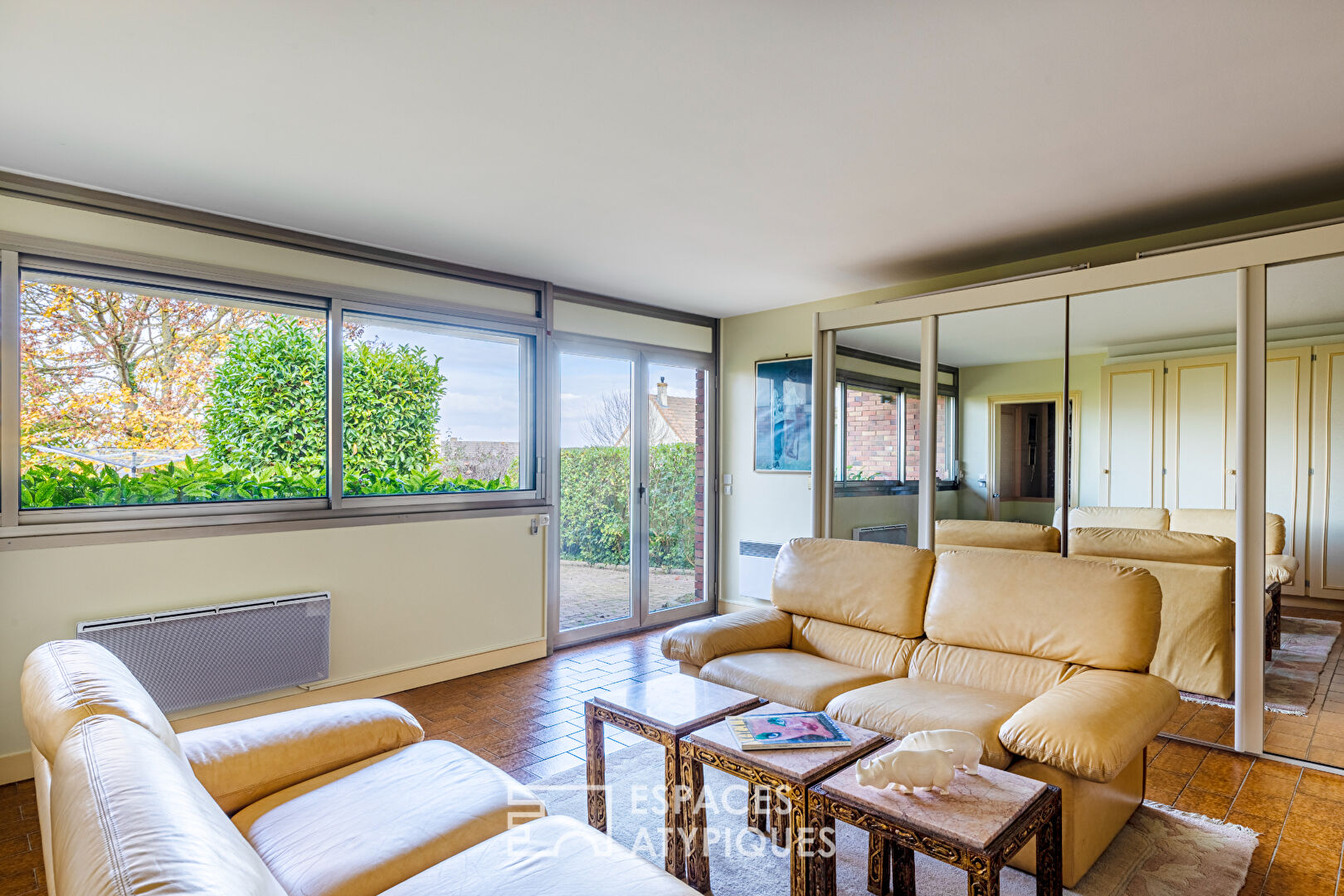 Architect’s house with interior patio
