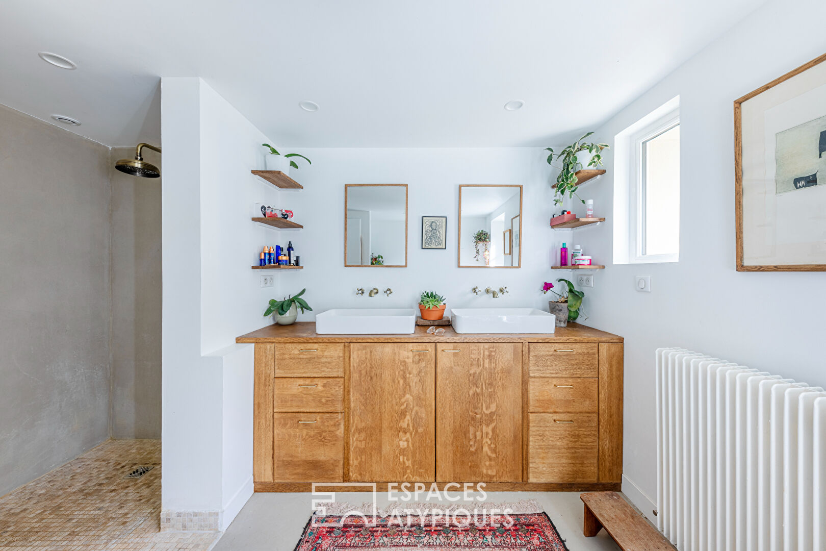Estate in the Vexin with renovated stone farmhouse and outbuildings